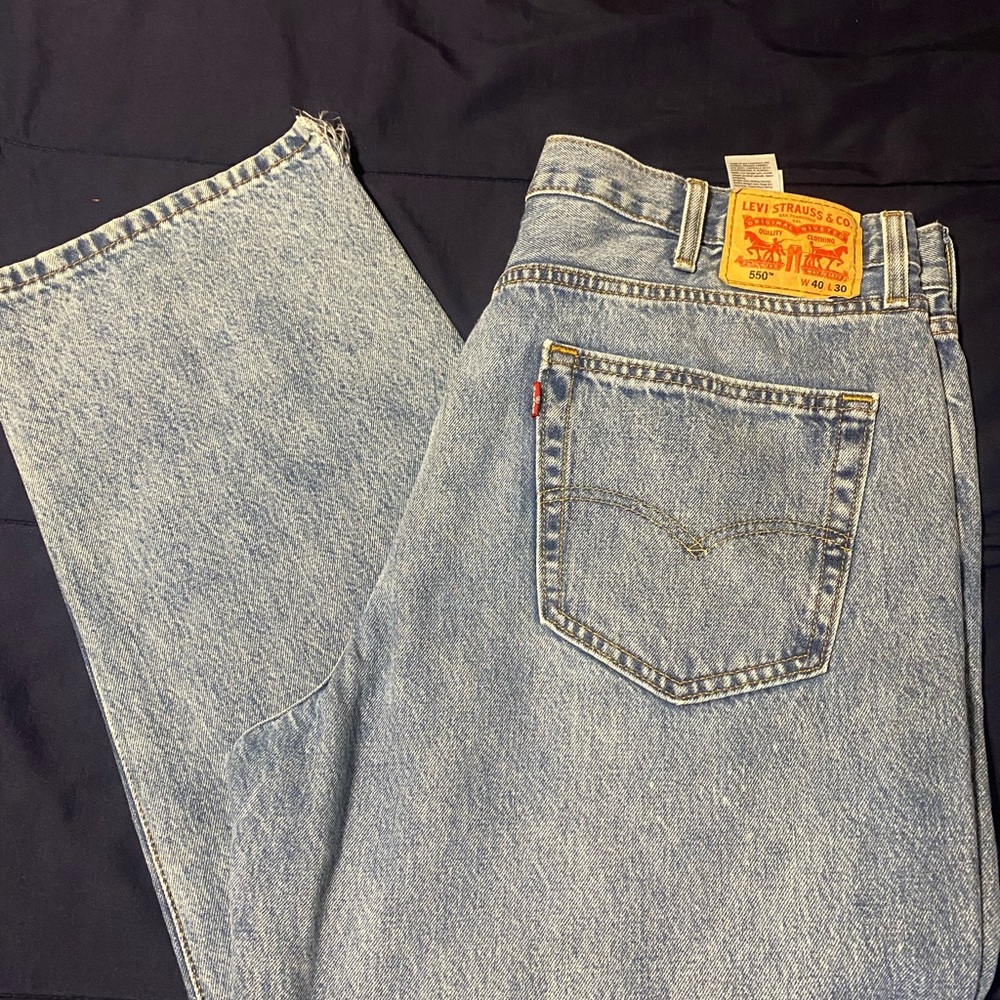 Levi's Relaxed Fit Light Blue Jeans